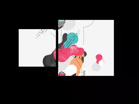 Модульная картина Picsis