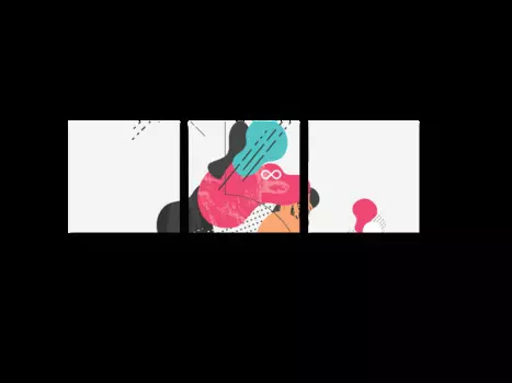 Модульная картина Picsis