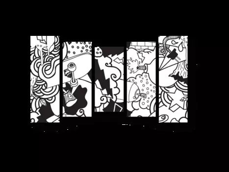 Модульная картина Picsis