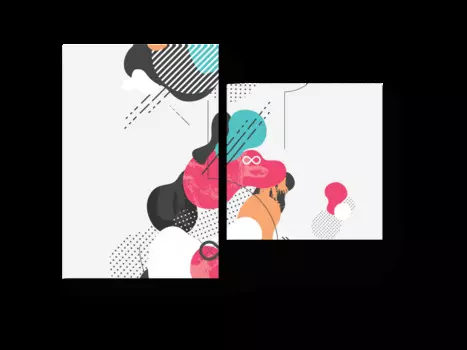 Модульная картина Picsis