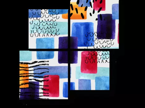 Модульная картина Picsis