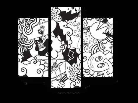 Модульная картина Picsis