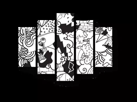 Модульная картина Picsis