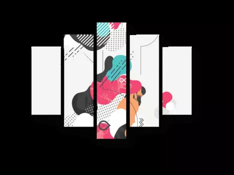 Модульная картина Picsis