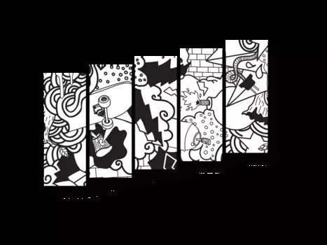 Модульная картина Picsis