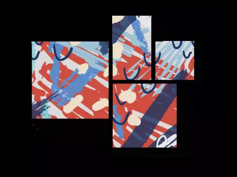 Модульная картина Picsis