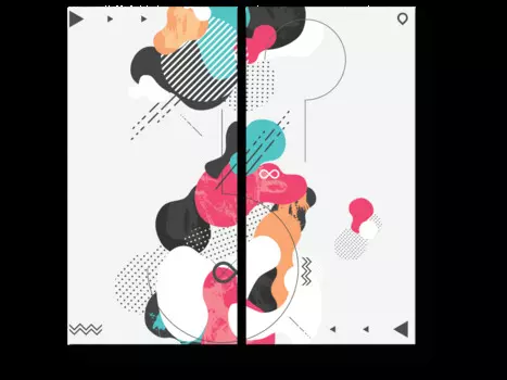 Модульная картина Picsis