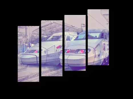 Модульная картина Picsis