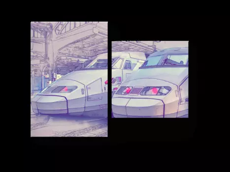 Модульная картина Picsis