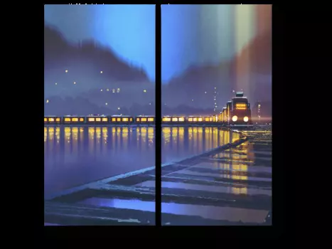 Модульная картина Picsis