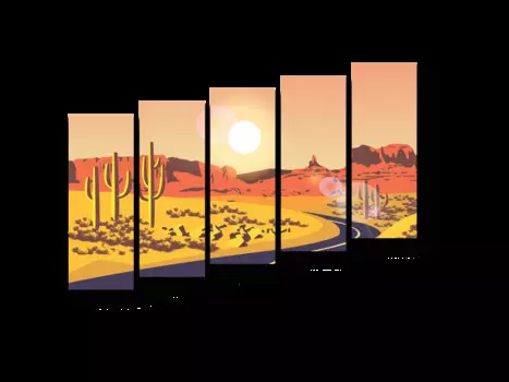 Модульная картина Picsis