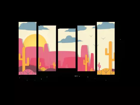 Модульная картина Picsis