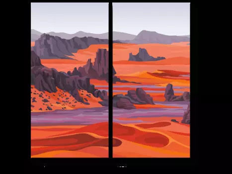 Модульная картина Picsis