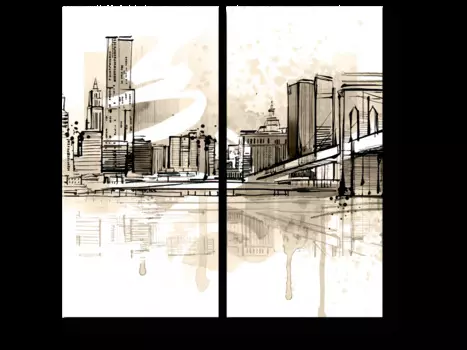 Модульная картина Picsis