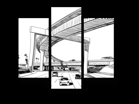 Модульная картина Picsis