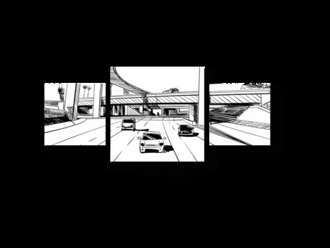 Модульная картина Picsis