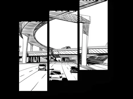 Модульная картина Picsis