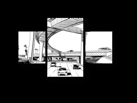 Модульная картина Picsis