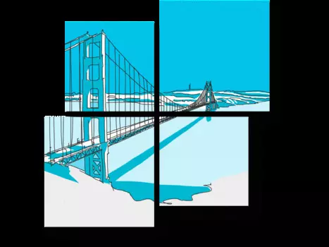 Модульная картина Picsis