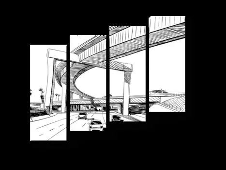 Модульная картина Picsis