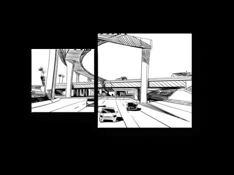 Модульная картина Picsis