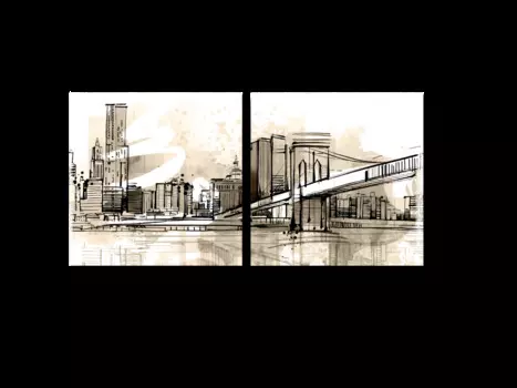 Модульная картина Picsis