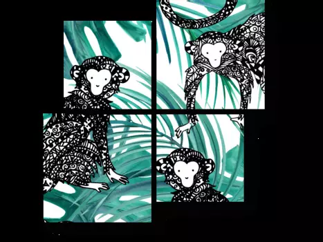 Модульная картина Picsis