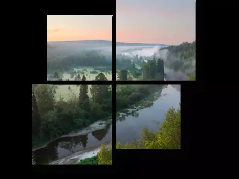 Модульная картина Picsis