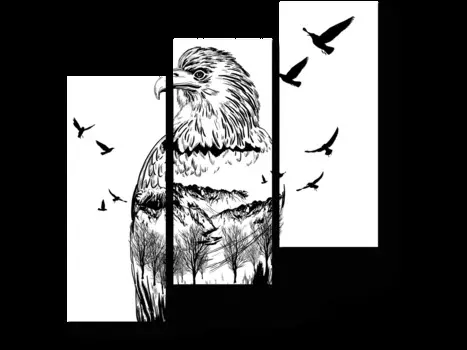 Модульная картина Picsis