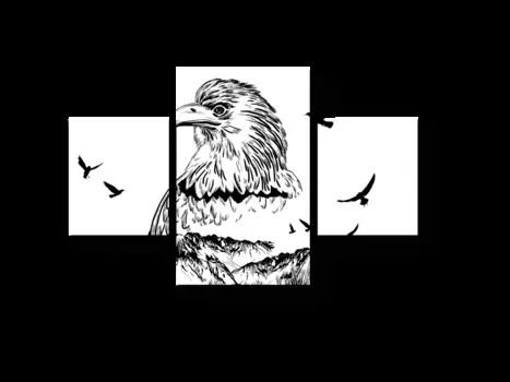 Модульная картина Picsis