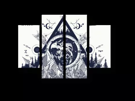 Модульная картина Picsis