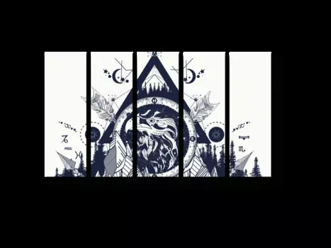 Модульная картина Picsis