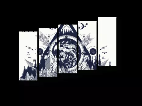 Модульная картина Picsis