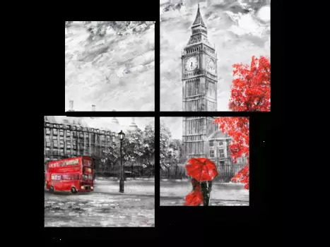 Модульная картина Picsis