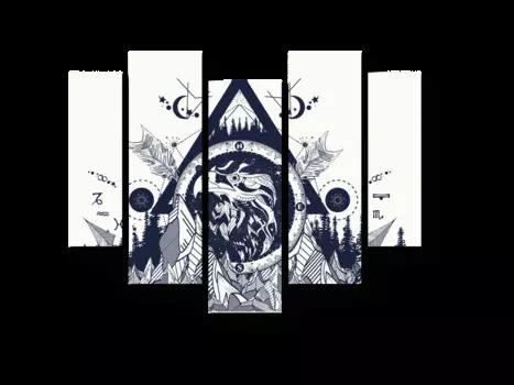 Модульная картина Picsis