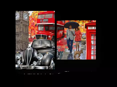 Модульная картина Picsis