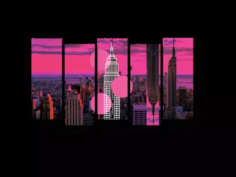 Модульная картина Picsis