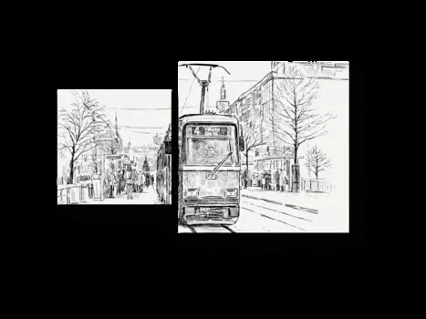 Модульная картина Picsis
