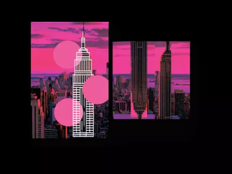 Модульная картина Picsis