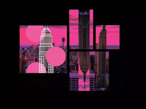 Модульная картина Picsis