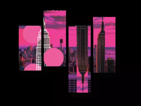 Модульная картина Picsis