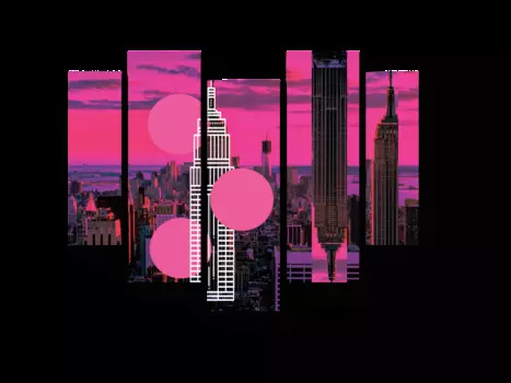 Модульная картина Picsis