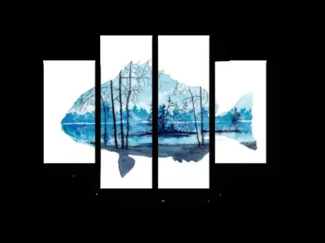 Модульная картина Picsis