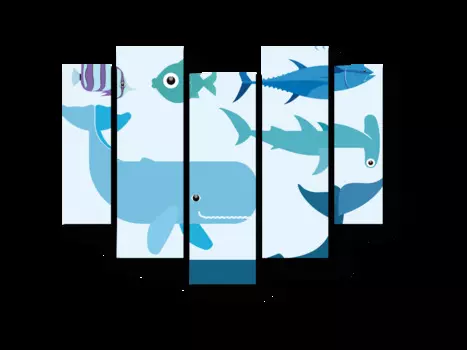 Модульная картина Picsis