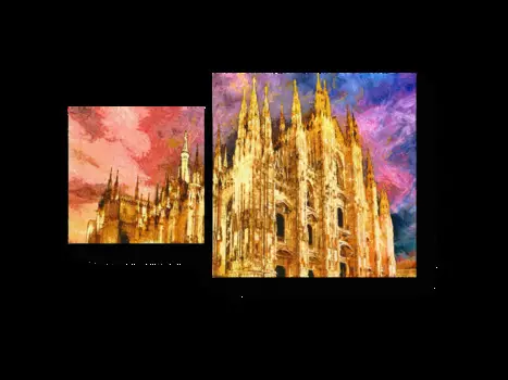 Модульная картина Picsis