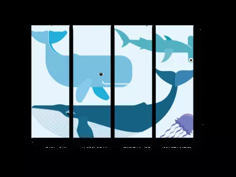 Модульная картина Picsis