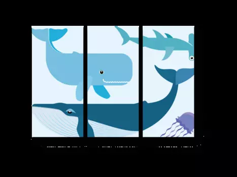 Модульная картина Picsis