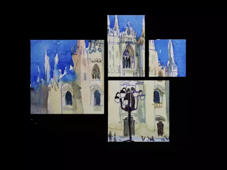 Модульная картина Picsis