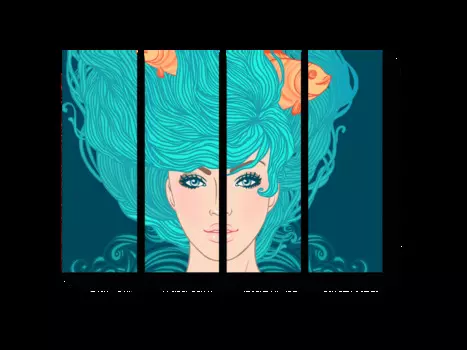 Модульная картина Picsis