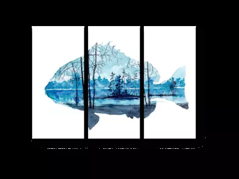 Модульная картина Picsis